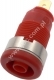 SEB 2610 F4.8  RT  Gniazdo bezp. 4mm, konektor 4,8mm, 25A, czerwony, Hirschmann, 972355101, SEB2610F4.8RT